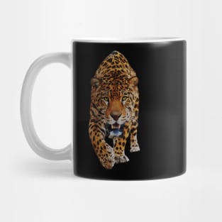 Jaguar Stalking, Love Big Cats, Tropical Animal Mug